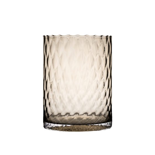 Harlekin lykt/vase medium lys topaz