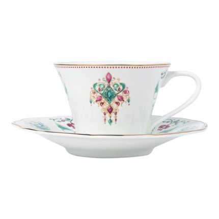 Lucia kaffekopp m/skål sett